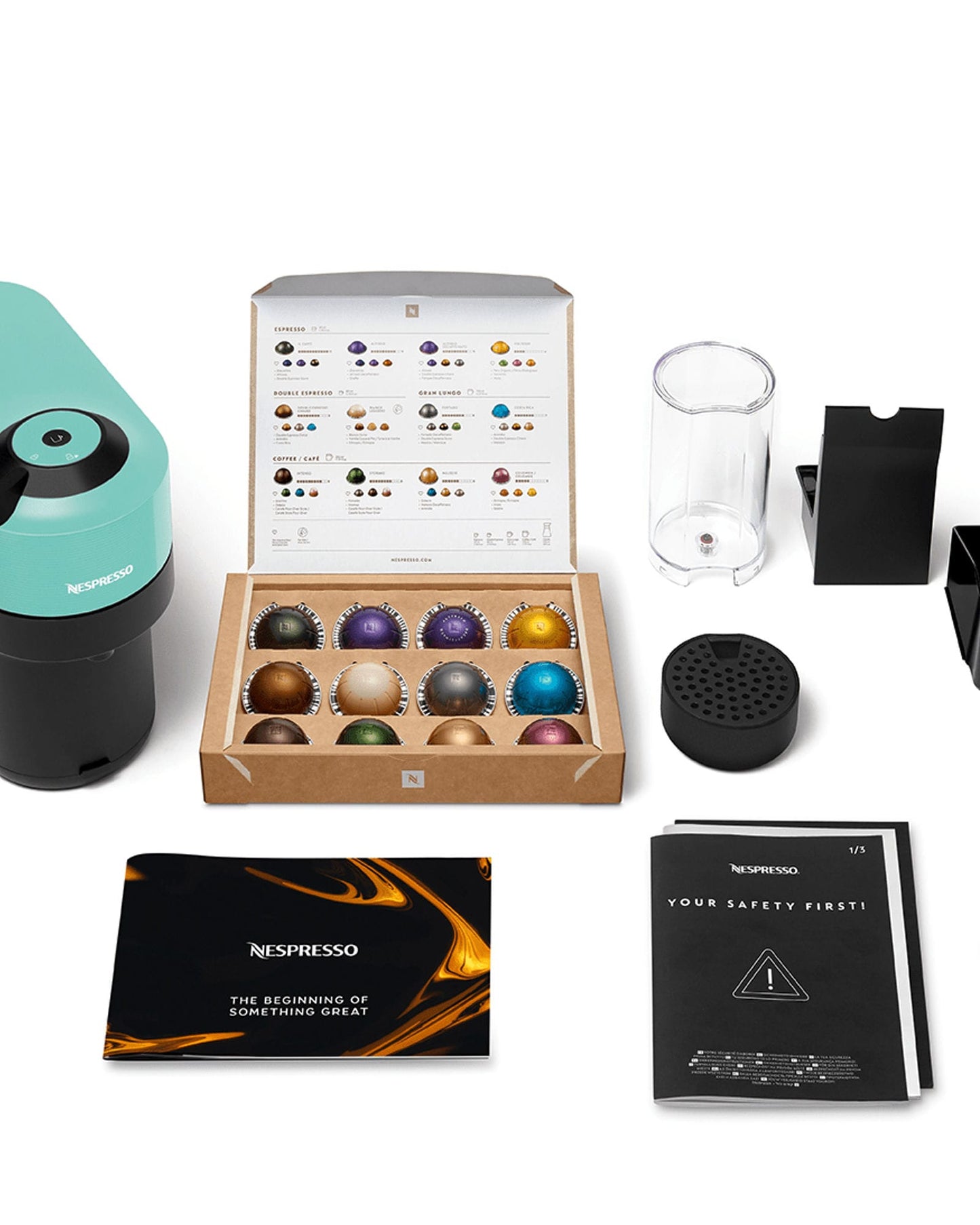 Nespresso Vertuo Pop Aqua Coffee Machine