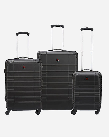 Wenger Amplar 3 Piece Luggage Trolley Set (Non-Expandable)