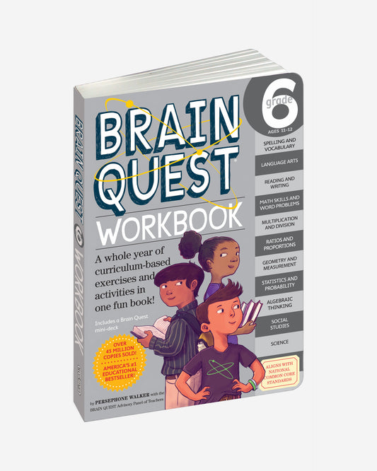 Brain Quest Workbook: Grade 6 - 761182438