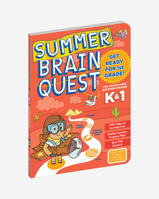 Summer Brain Quest: Between Grades K & 1 - 761189165