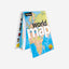 World Map - Folded - A2