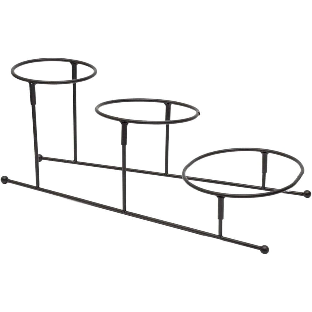 Shallow White Porcelain 3-Tier Serving Bowls, Elegant Multi-Tiered Serving Set for Snacks, Fruits, Desserts & More