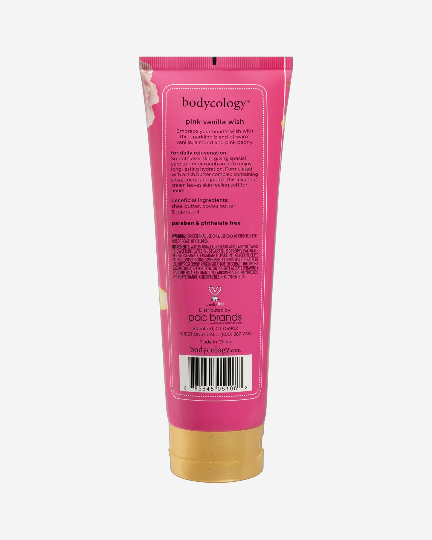 Bodycology Pink Vanilla Wish Body Cream