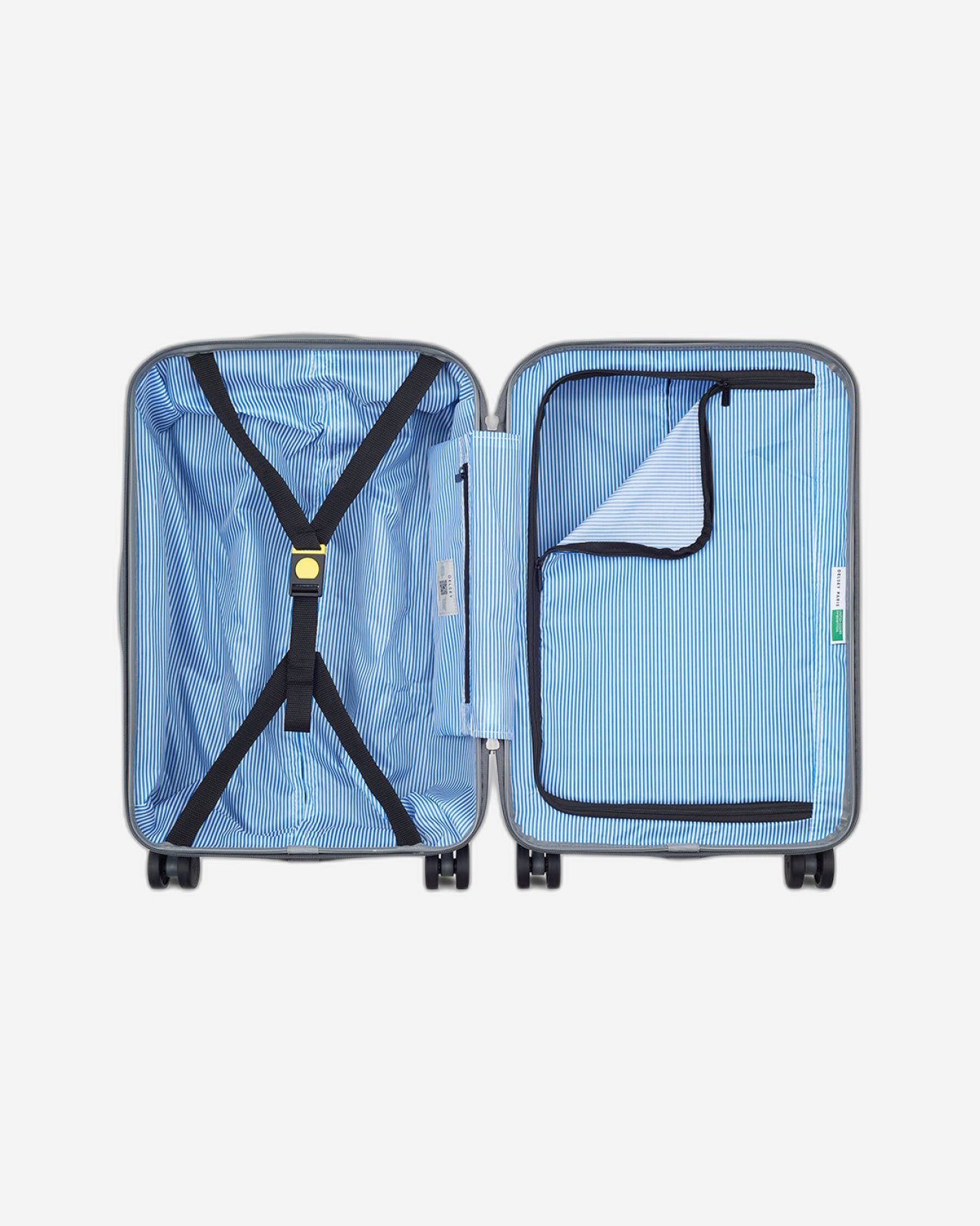 UCB Hardside 4 Double Wheel Non-Expandable Luggage Trolley