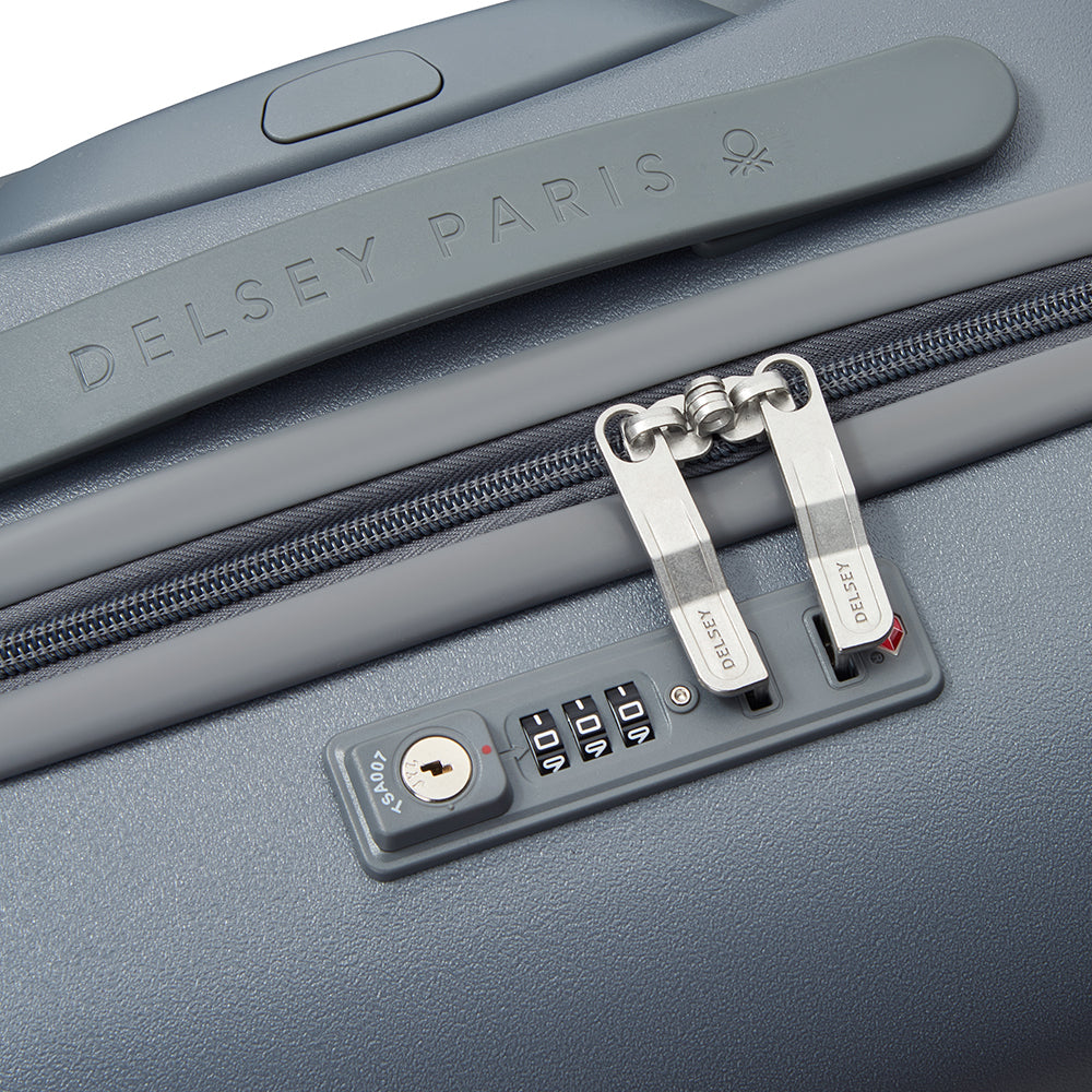 UCB Hardside 4 Double Wheel Non-Expandable Luggage Trolley