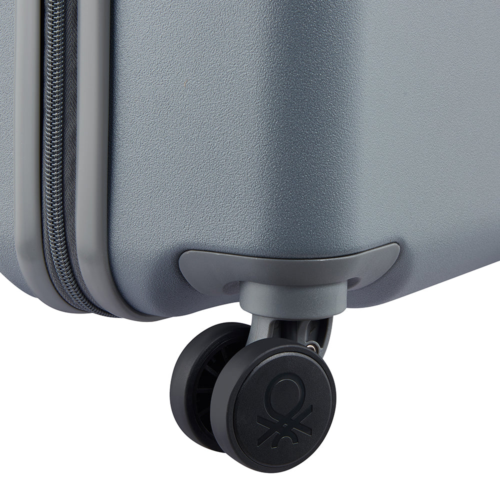 UCB Hardside 4 Double Wheel Non-Expandable Luggage Trolley