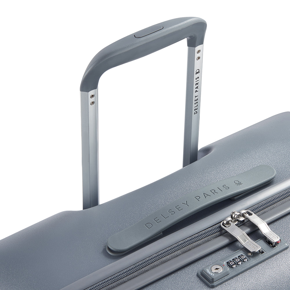 UCB Hardside 4 Double Wheel Non-Expandable Luggage Trolley