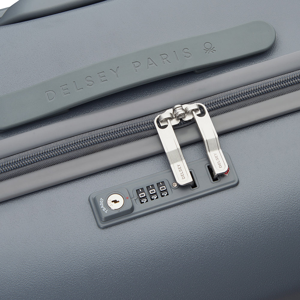 UCB Hardside 4 Double Wheel Non-Expandable Luggage Trolley