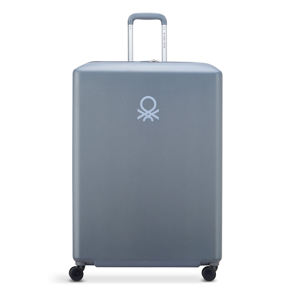 UCB Hardside 4 Double Wheel Non-Expandable Luggage Trolley