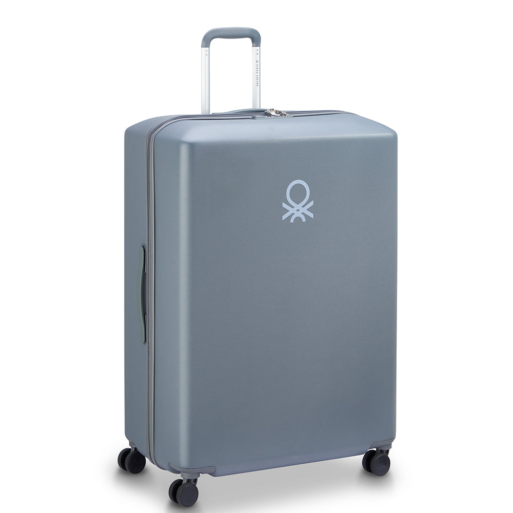 UCB Hardside 4 Double Wheel Non-Expandable Luggage Trolley