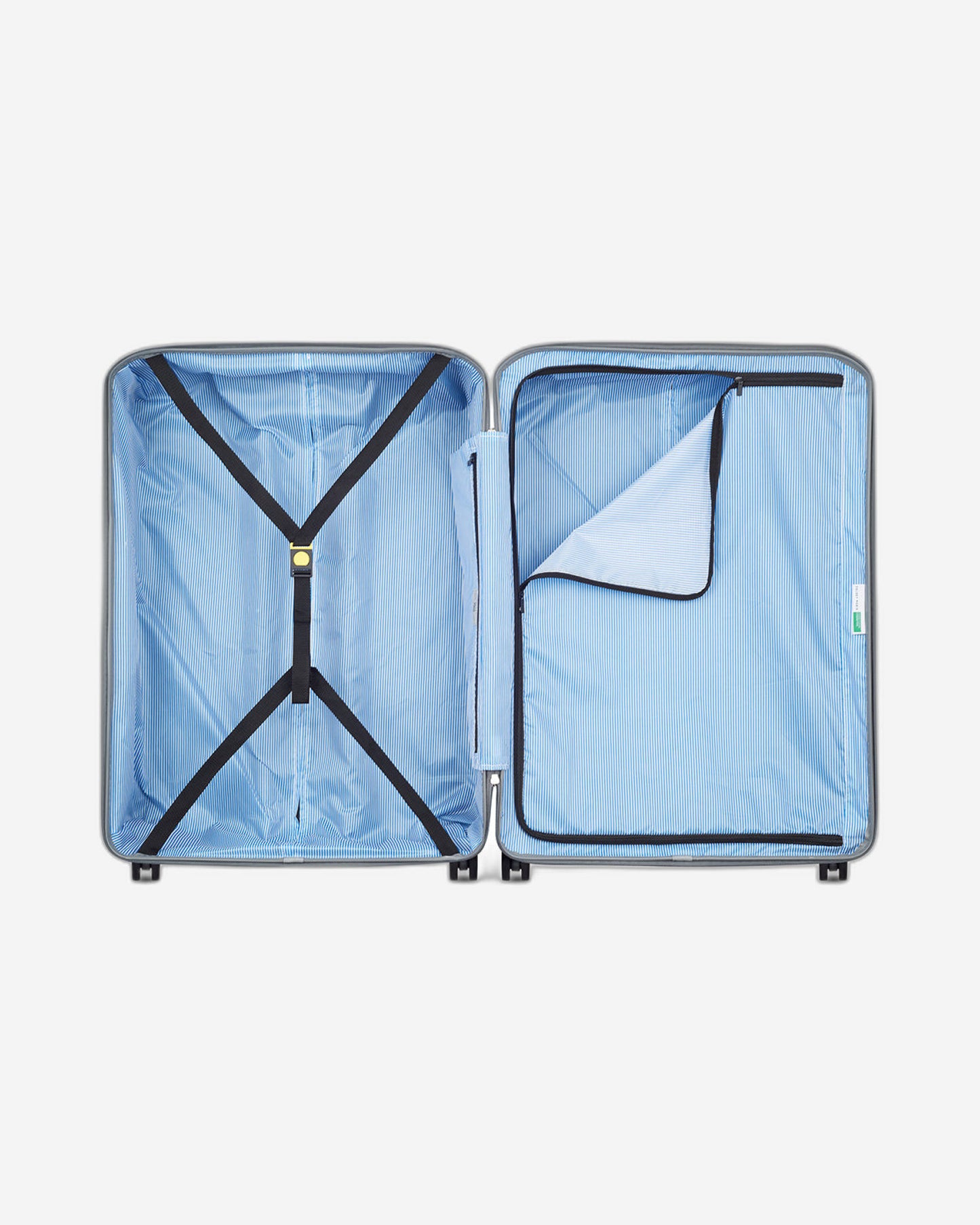 UCB Hardside 4 Double Wheel Non-Expandable Luggage Trolley