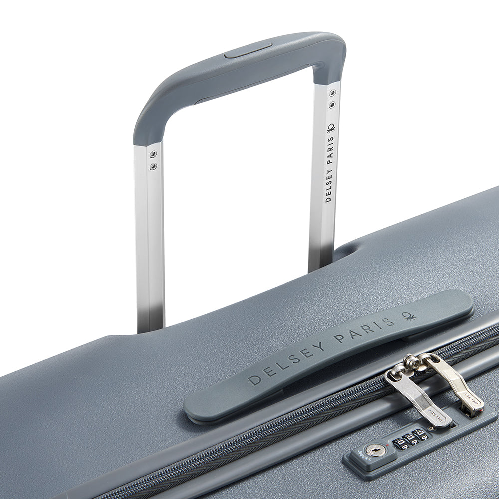 UCB Hardside 4 Double Wheel Non-Expandable Luggage Trolley