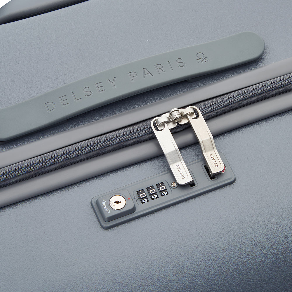 UCB Hardside 4 Double Wheel Non-Expandable Luggage Trolley