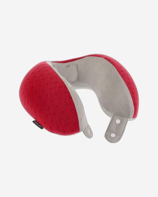 Be Relax My Memory Foam Wellness Neck Pillow - Velvet Red - 1001300058