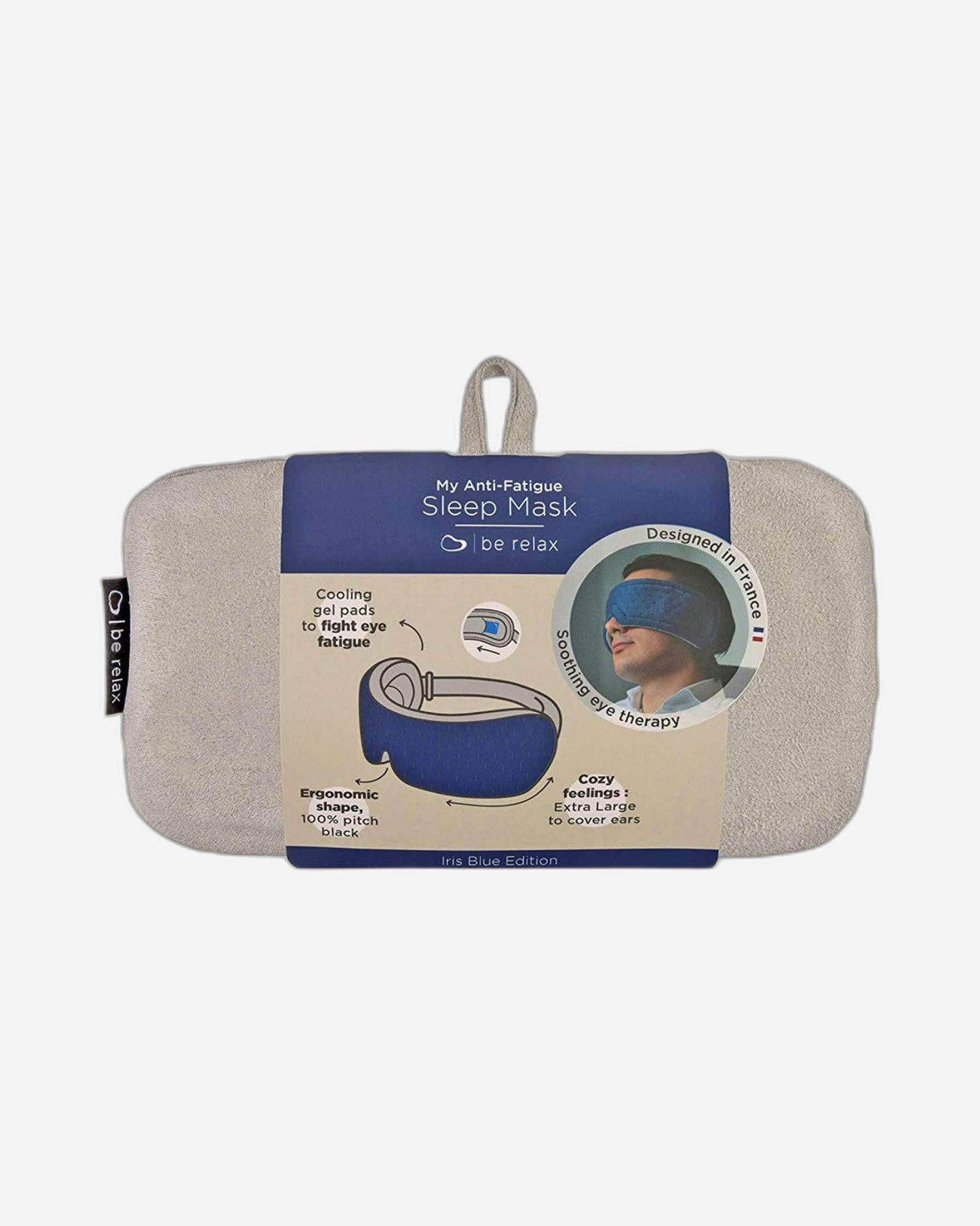 Be Relax My Anti Fatigue Sleep Mask - Iris Blue - 1001300046