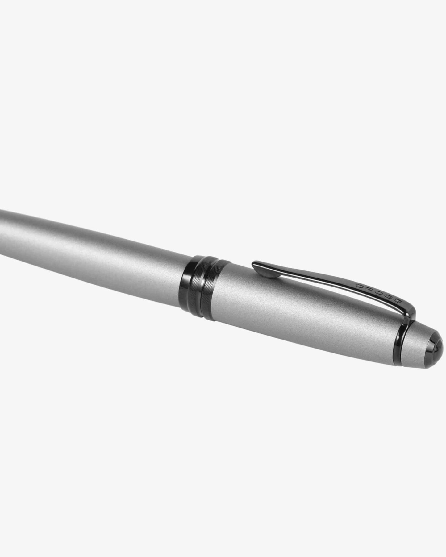 Cross Bailey™ Matte Gray Lacquer With Black Pvd Appointments Rollerball Pen