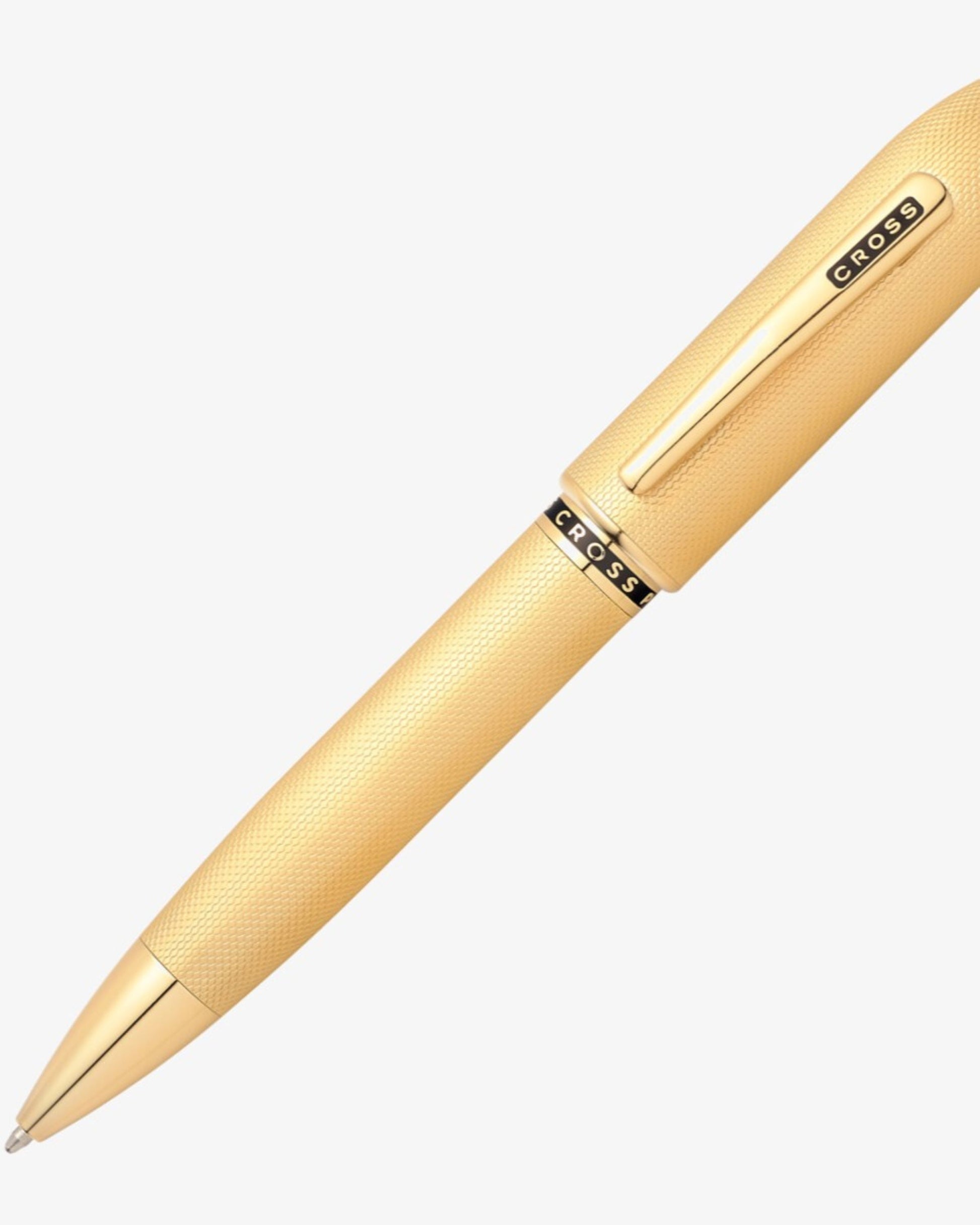 Cross Peerless 23Kt Heavy Gold Plate With Gold-Plated Appointments And Swarovski Crystal Ballpoint Pen
