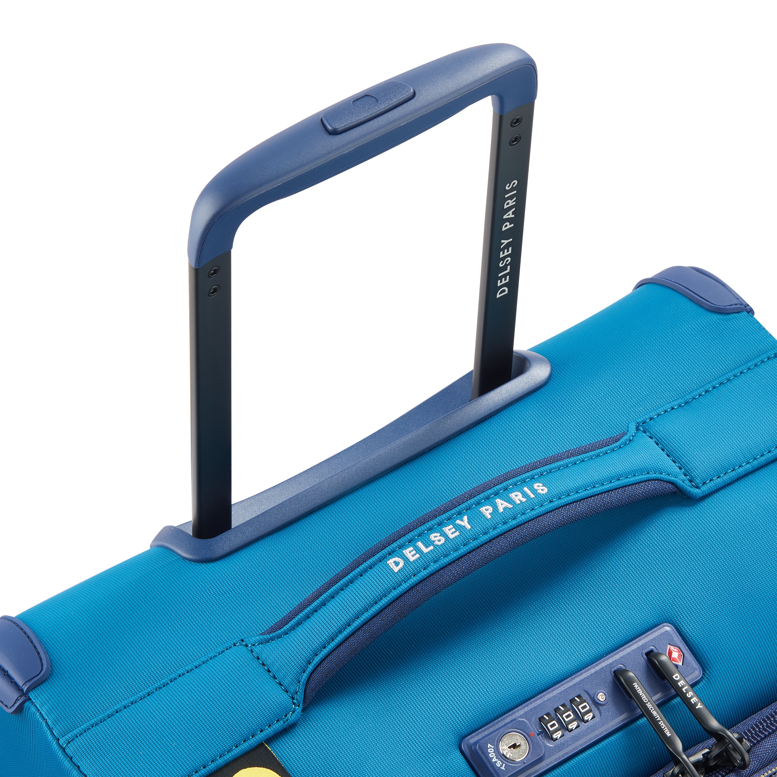 Delsey Paris Brochant 3.0 Softcase Expandable 4 Double Wheel  Luggage Trolley