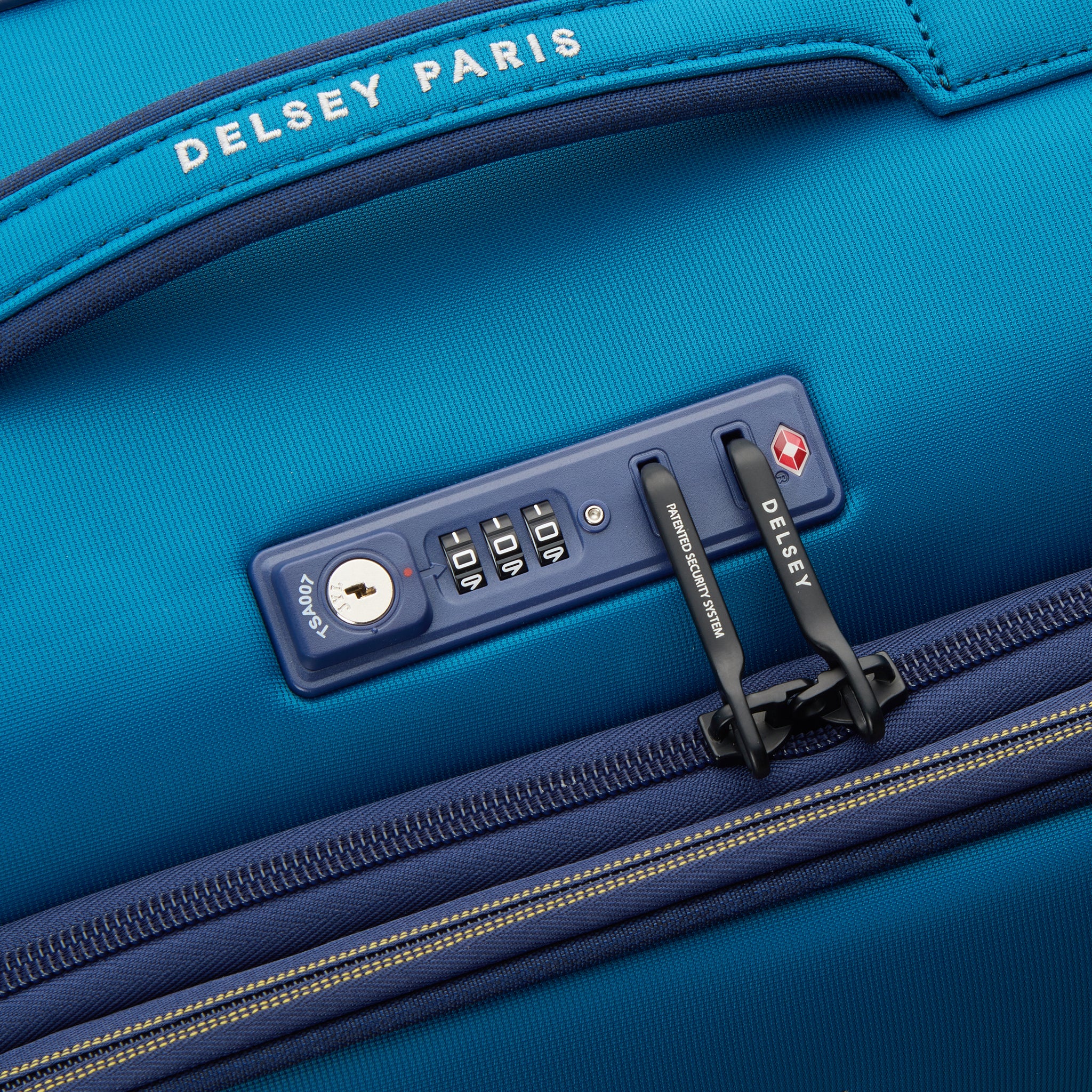 Delsey Paris Brochant 3.0 Softcase Expandable 4 Double Wheel  Luggage Trolley