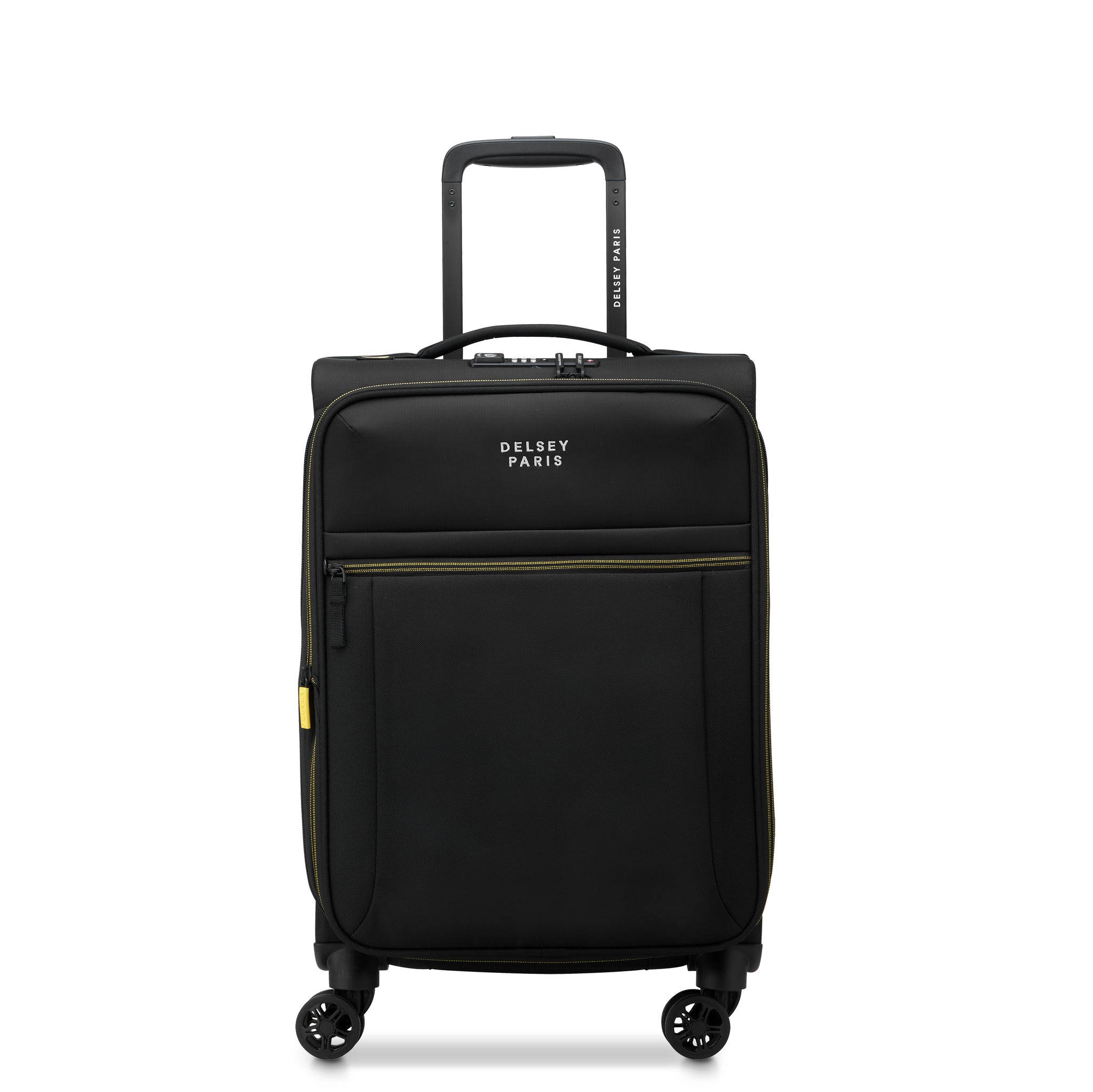 Delsey Brochant 3.0 Softcase Expandable 4 Double Wheel  Luggage Trolley