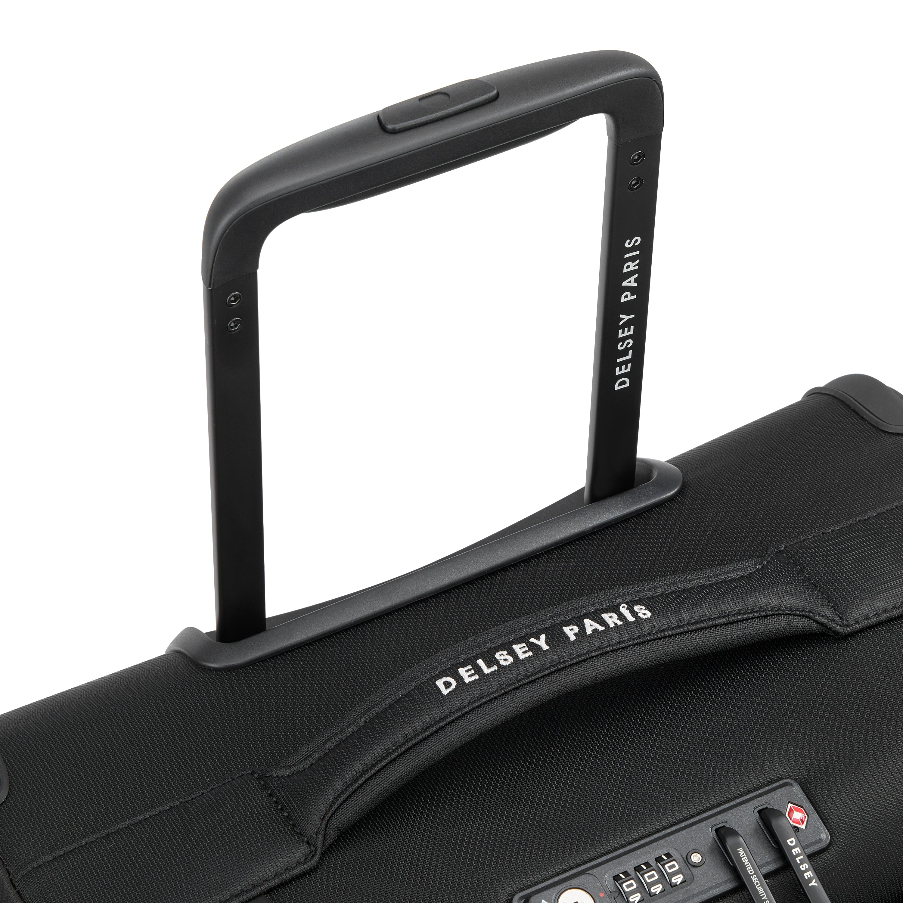 Delsey Paris Brochant 3.0 Softcase Expandable 4 Double Wheel  Luggage Trolley
