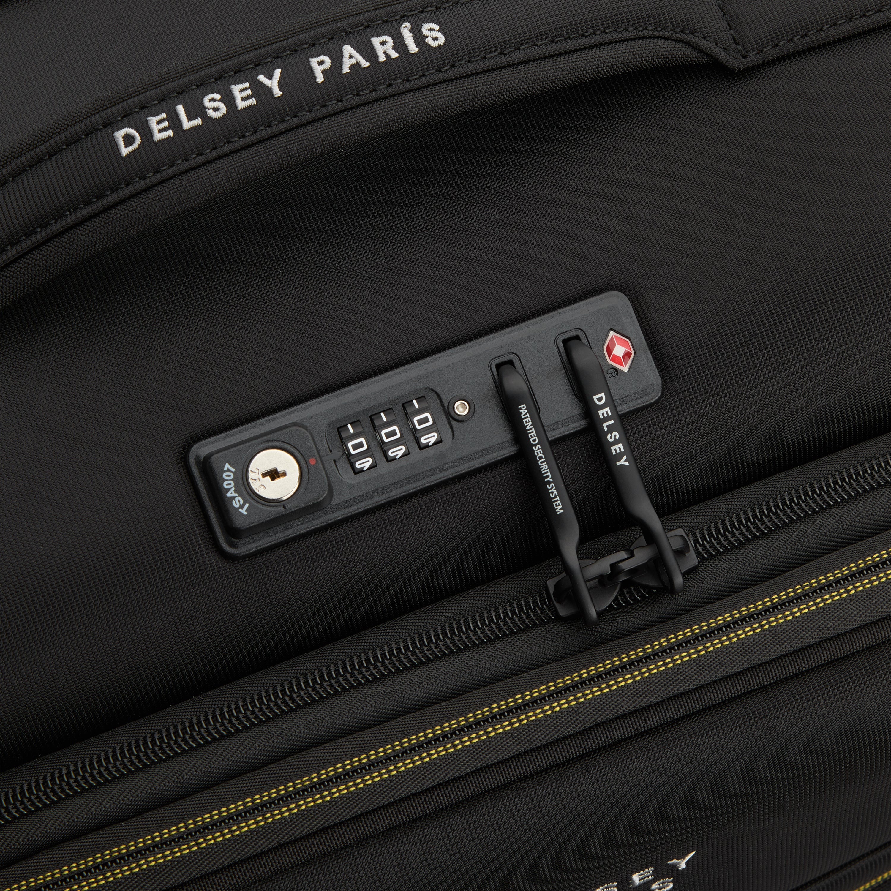 Delsey Paris Brochant 3.0 Softcase Expandable 4 Double Wheel  Luggage Trolley