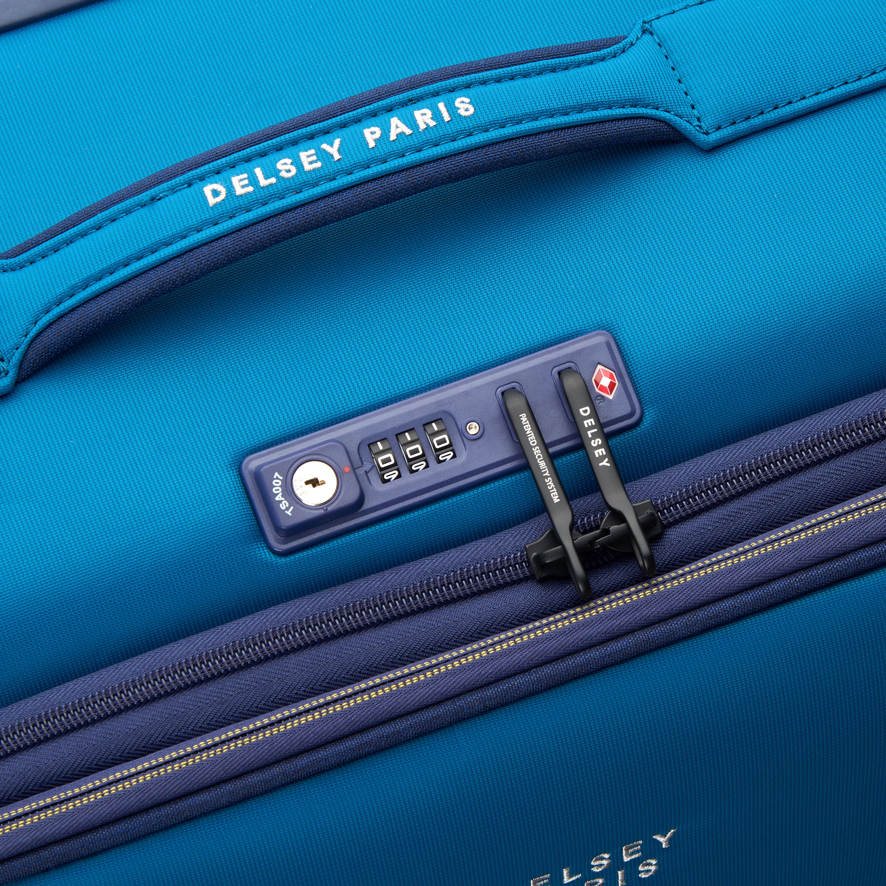 Delsey Paris Brochant 3.0 Softcase Expandable 4 Double Wheel  Luggage Trolley