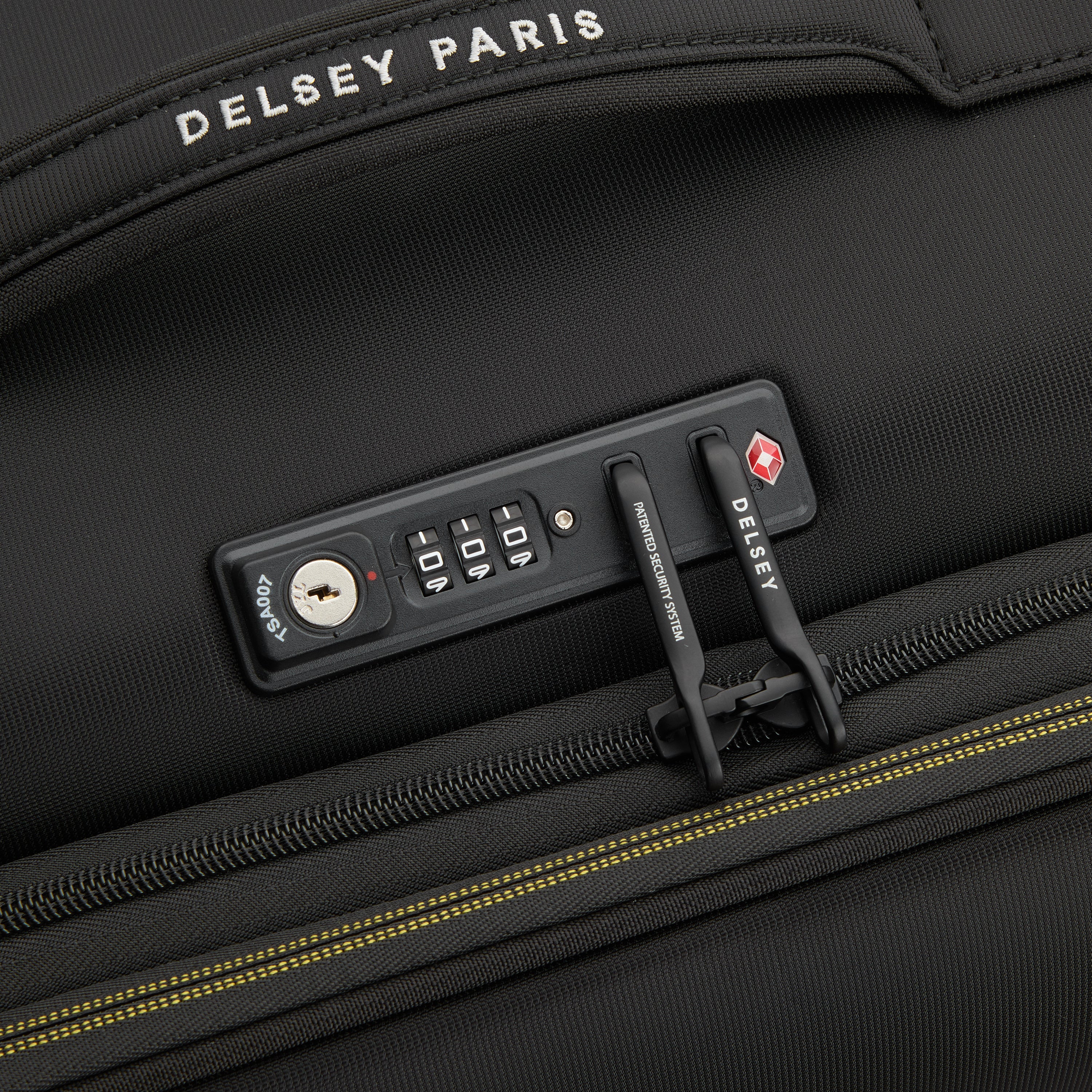 Delsey Paris Brochant 3.0 Softcase Expandable 4 Double Wheel  Luggage Trolley