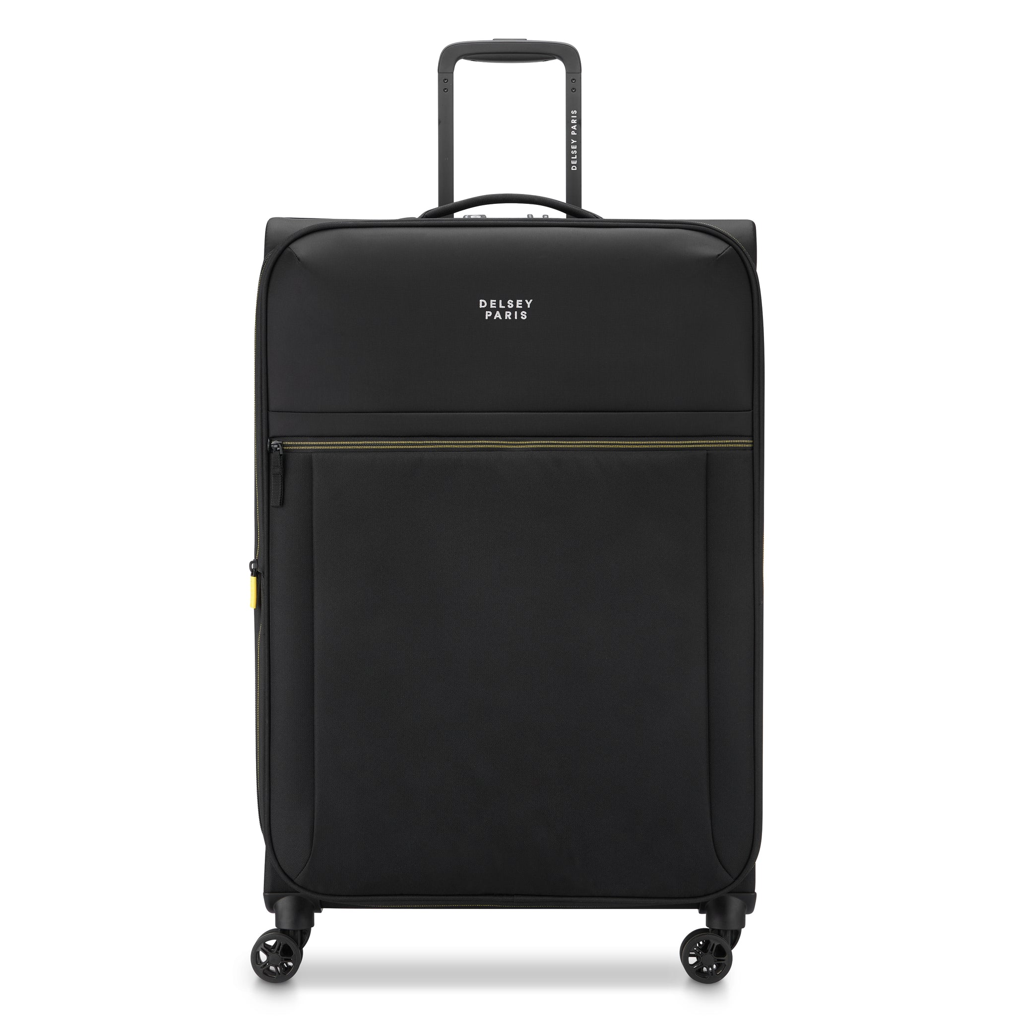 Delsey Paris Brochant 3.0 Softcase Expandable 4 Double Wheel  Luggage Trolley