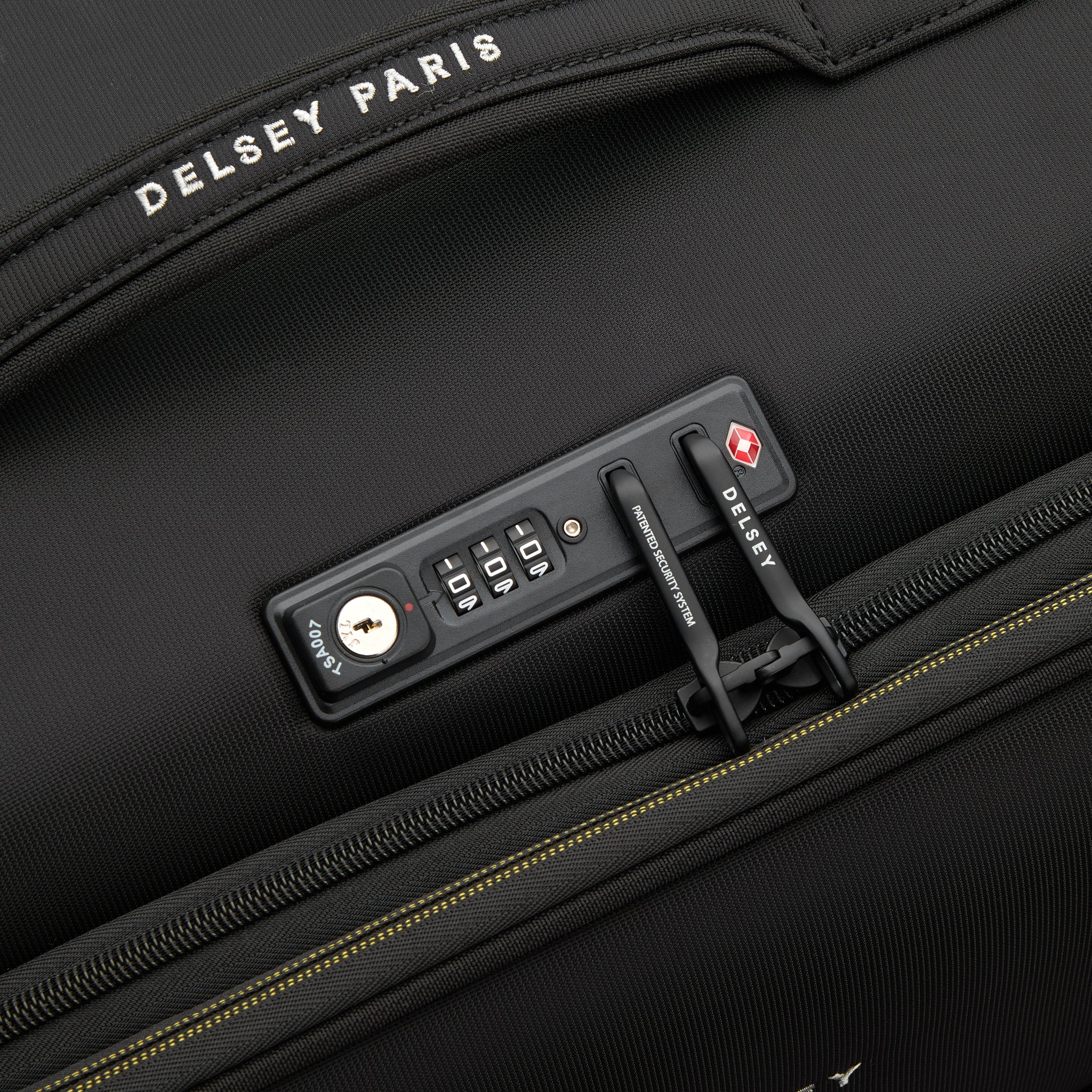 Delsey Paris Brochant 3.0 Softcase Expandable 4 Double Wheel  Luggage Trolley