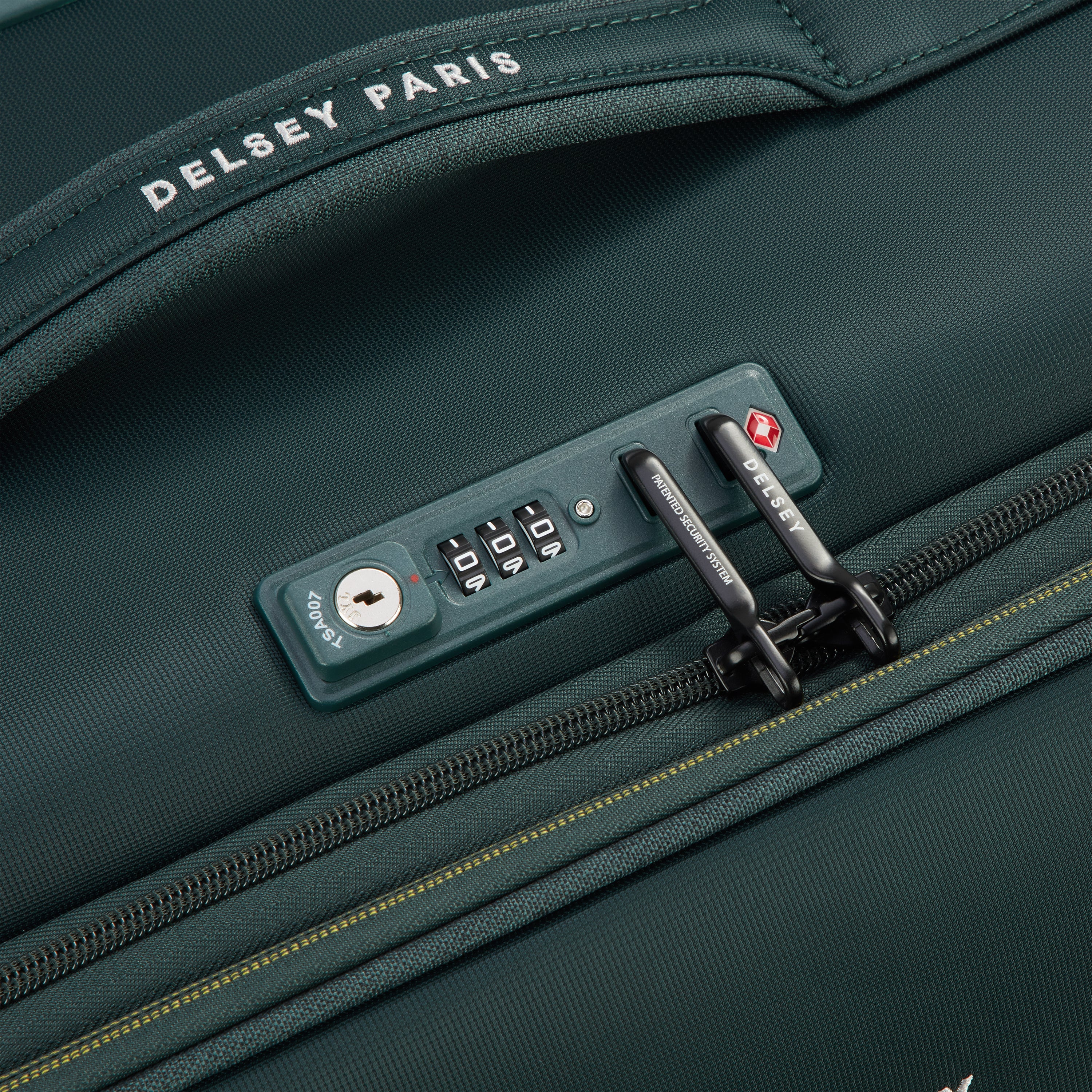 Delsey Paris Brochant 3.0 Softcase Expandable 4 Double Wheel  Luggage Trolley