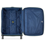 Delsey Paris Brochant 3.0 Softcase Expandable 4 Double Wheel  Luggage Trolley