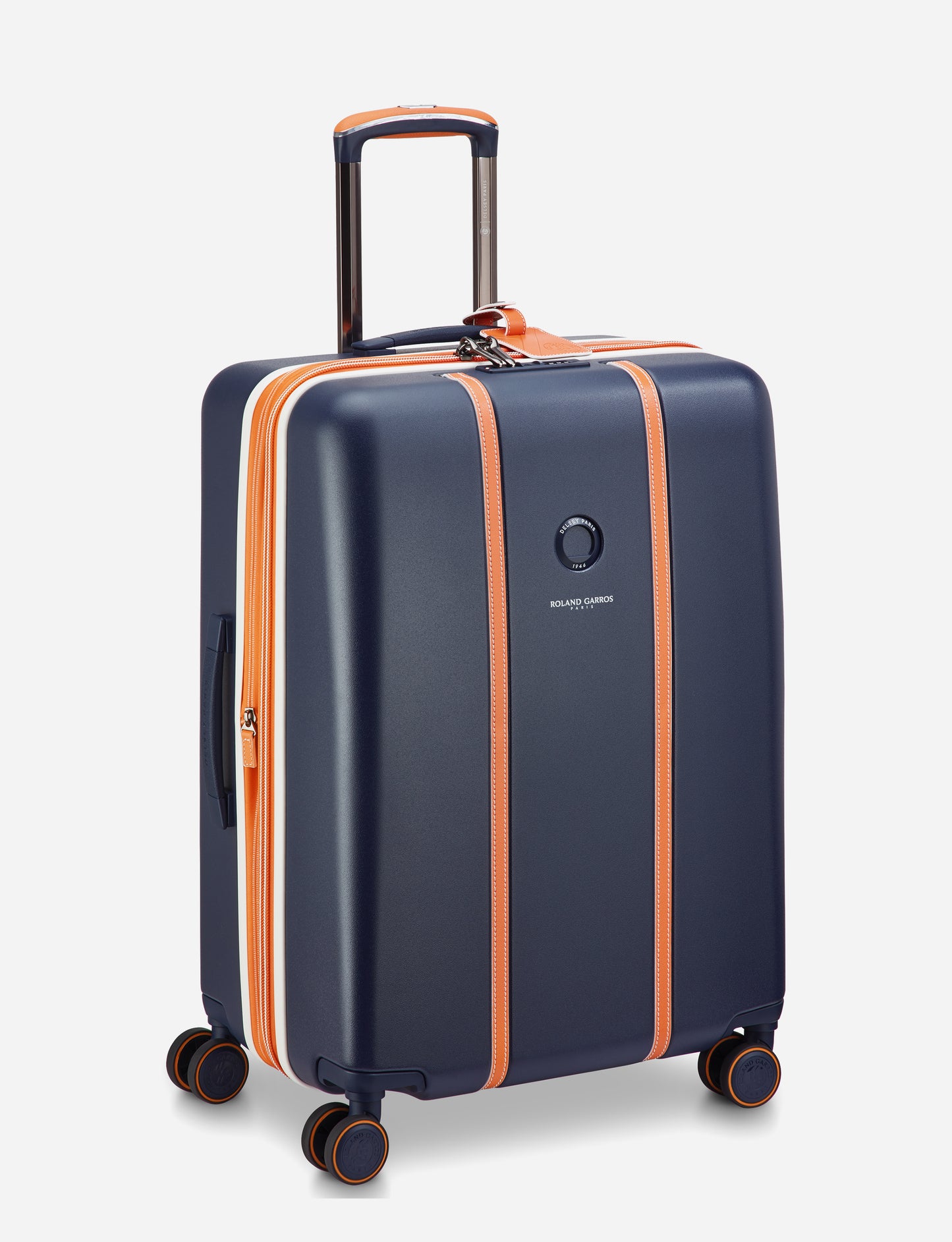 Delsey Paris x Roland Garros Cadence Expandable Double Wheeled Trolley Case