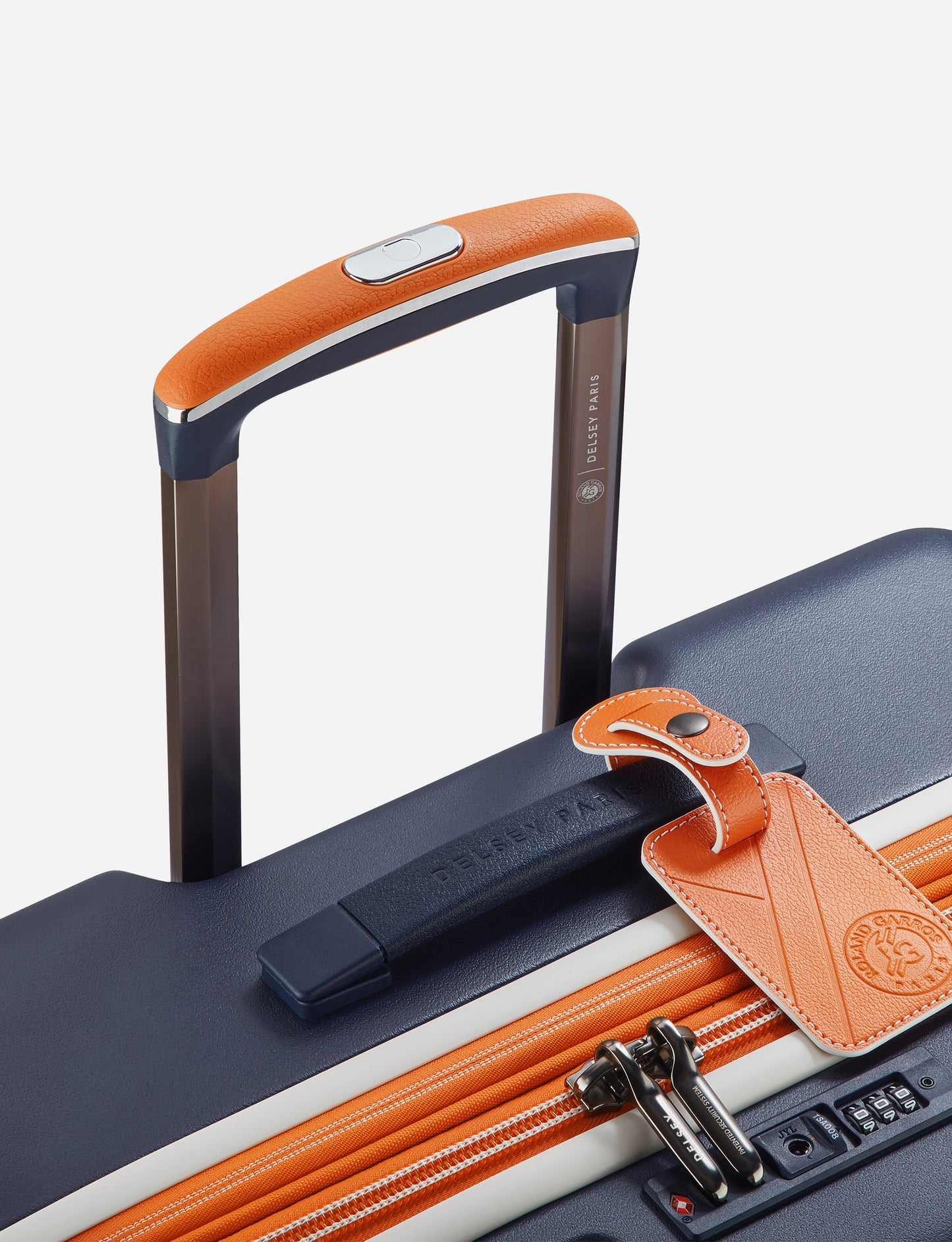 Delsey Paris x Roland Garros Cadence Expandable Double Wheeled Trolley Case