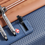 Delsey Paris CHATELET AIR 2.0 55 cm Business Cabin Trolley Luggage with Front Opening – Navy Blue