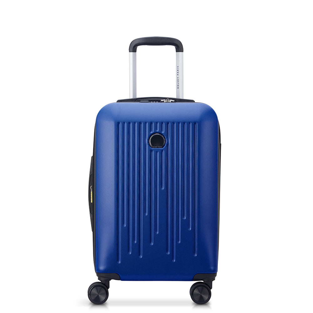 Delsey Paris Christine 3Piece SET 55+70+82cm Hardcase 4 Double Wheel Expandable Cabin & Check-In Luggage Trolley Set