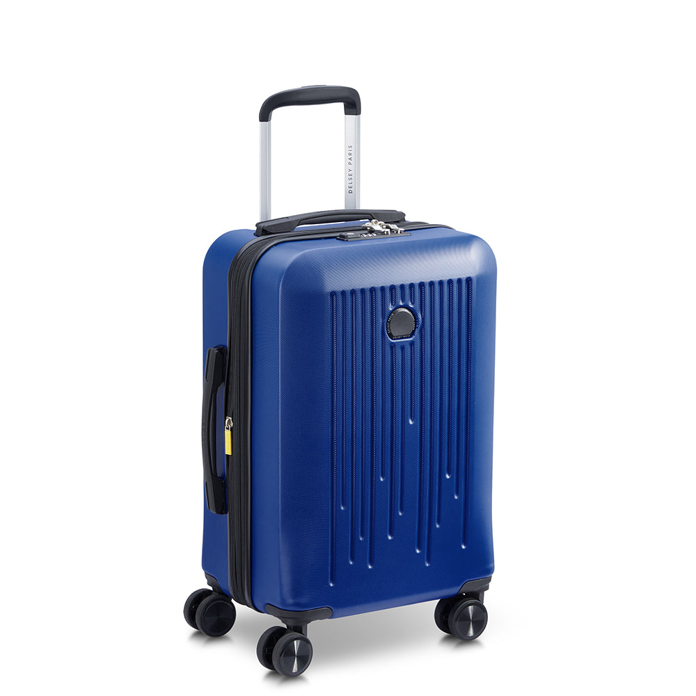 Delsey Paris Christine 3Piece SET 55+70+82cm Hardcase 4 Double Wheel Expandable Cabin & Check-In Luggage Trolley Set