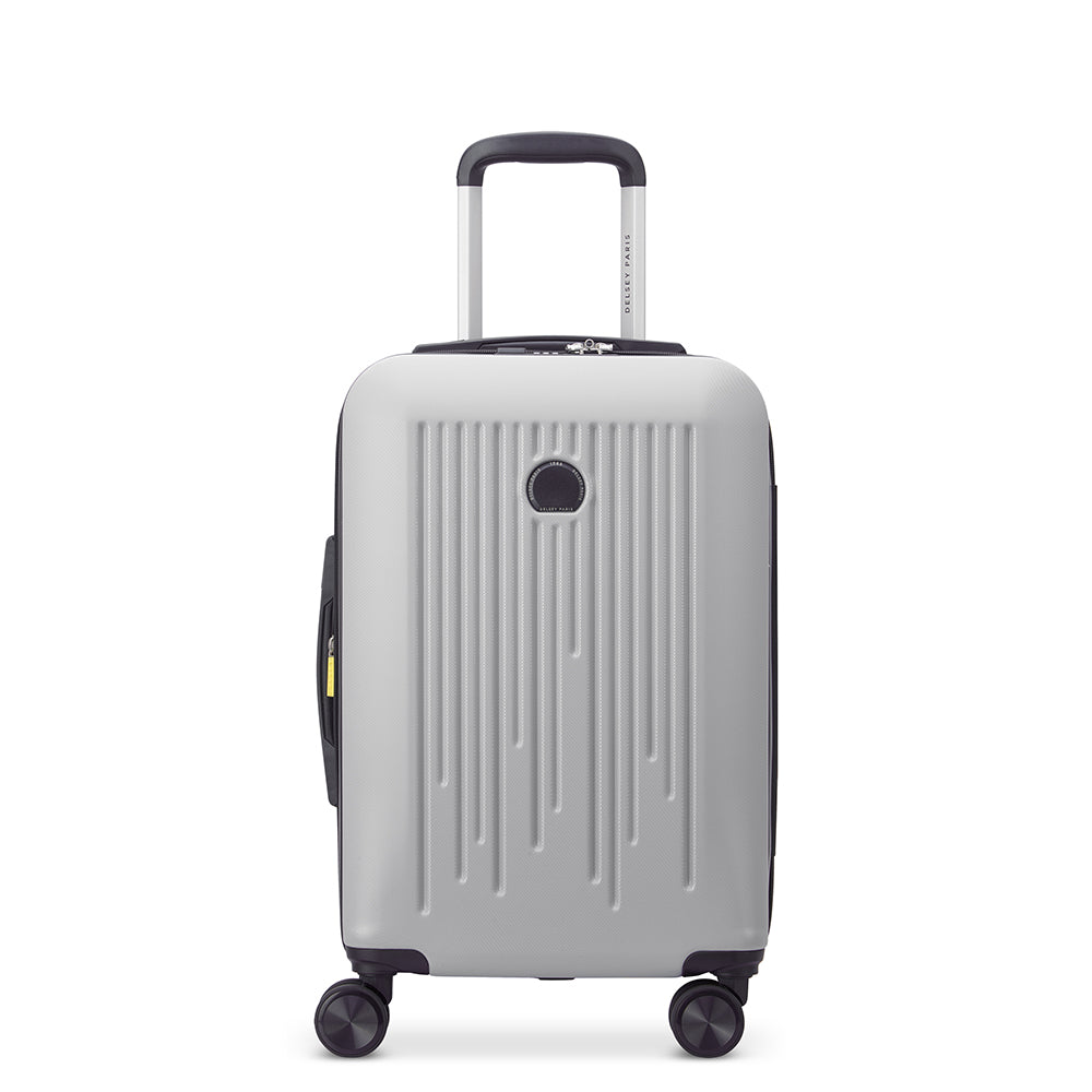 Delsey Paris Christine 3Piece SET 55+70+82cm Hardcase 4 Double Wheel Expandable Cabin & Check-In Luggage Trolley Set