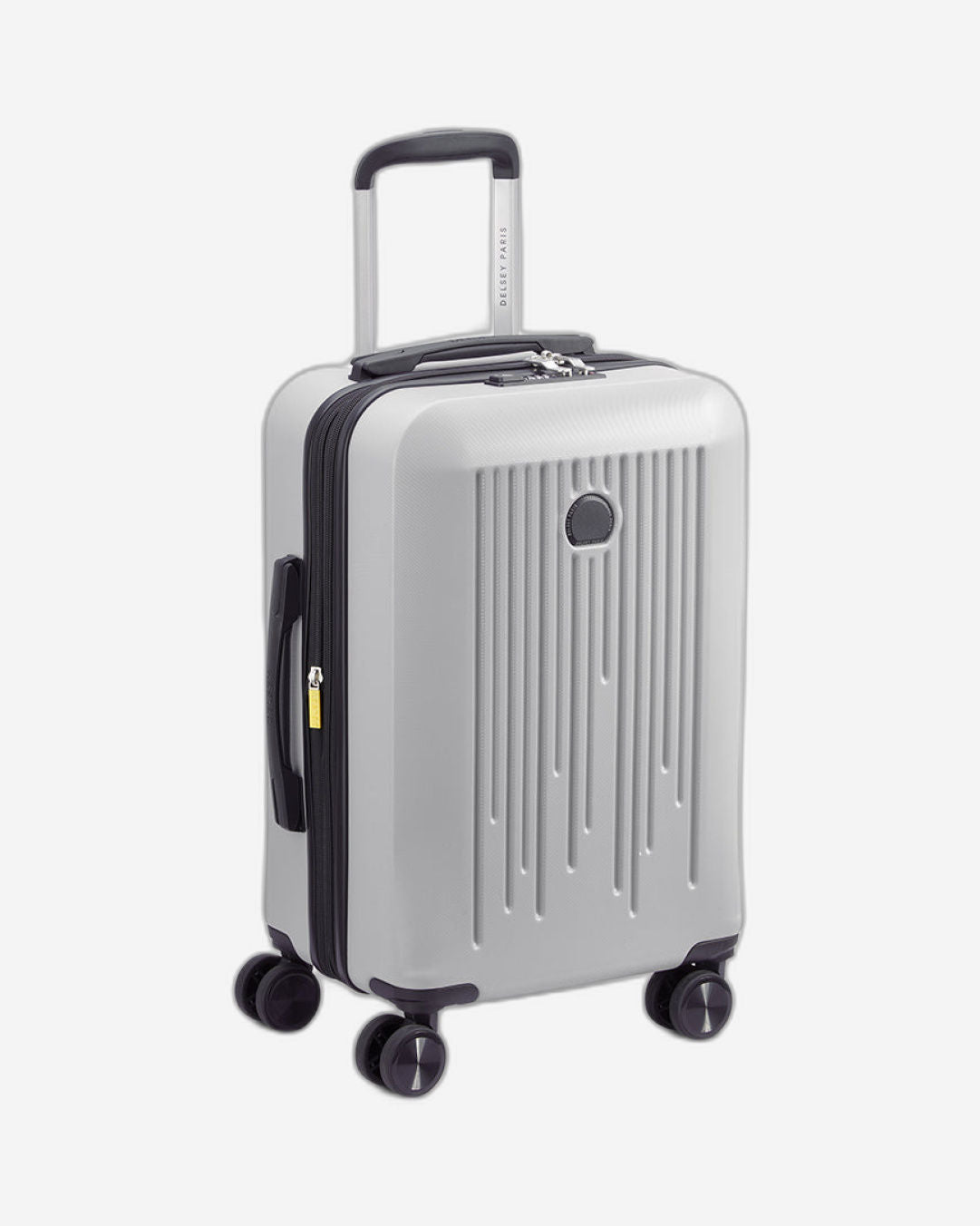 Delsey Paris Christine Hardcase 4 Double Wheel Expandable Luggage Trolley
