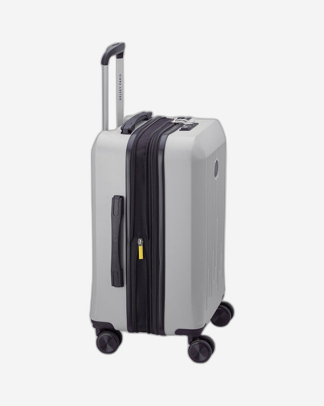 Delsey Paris Christine Hardcase 4 Double Wheel Expandable Luggage Trolley