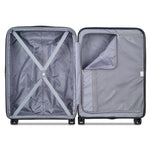 Delsey Paris Christine 3 Piece Set 4 Double Wheel Expandable Trolley