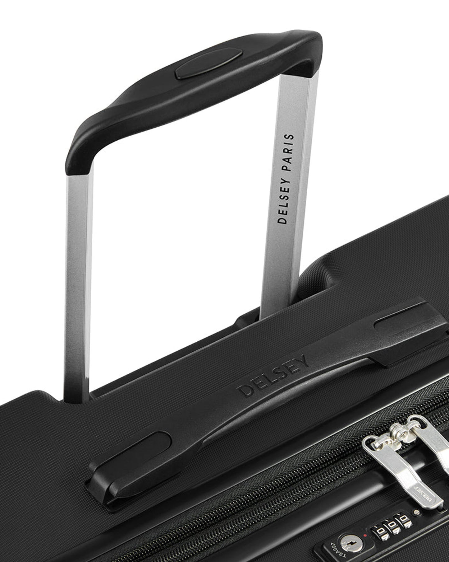 Delsey Paris Christine Hardcase 4 Double Wheel Expandable Luggage Trolley