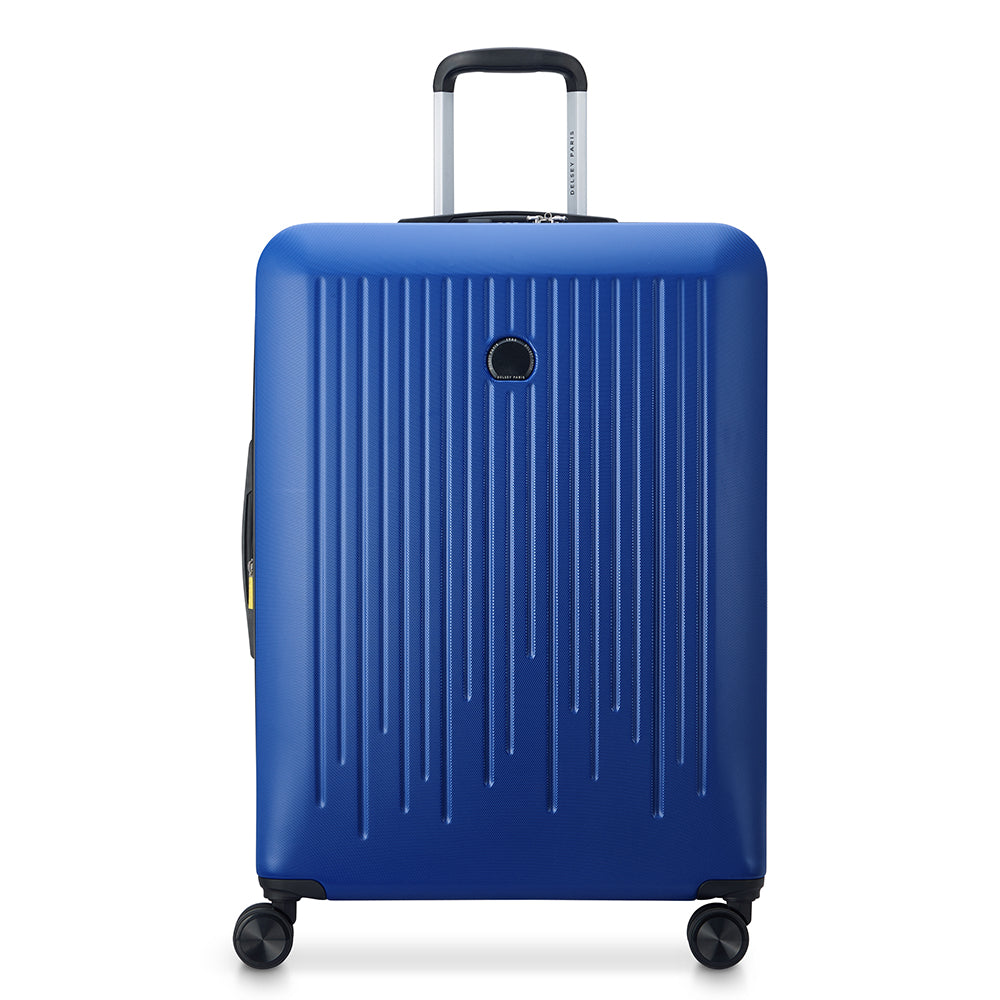 Delsey Paris Christine 3Piece SET 55+70+82cm Hardcase 4 Double Wheel Expandable Cabin & Check-In Luggage Trolley Set