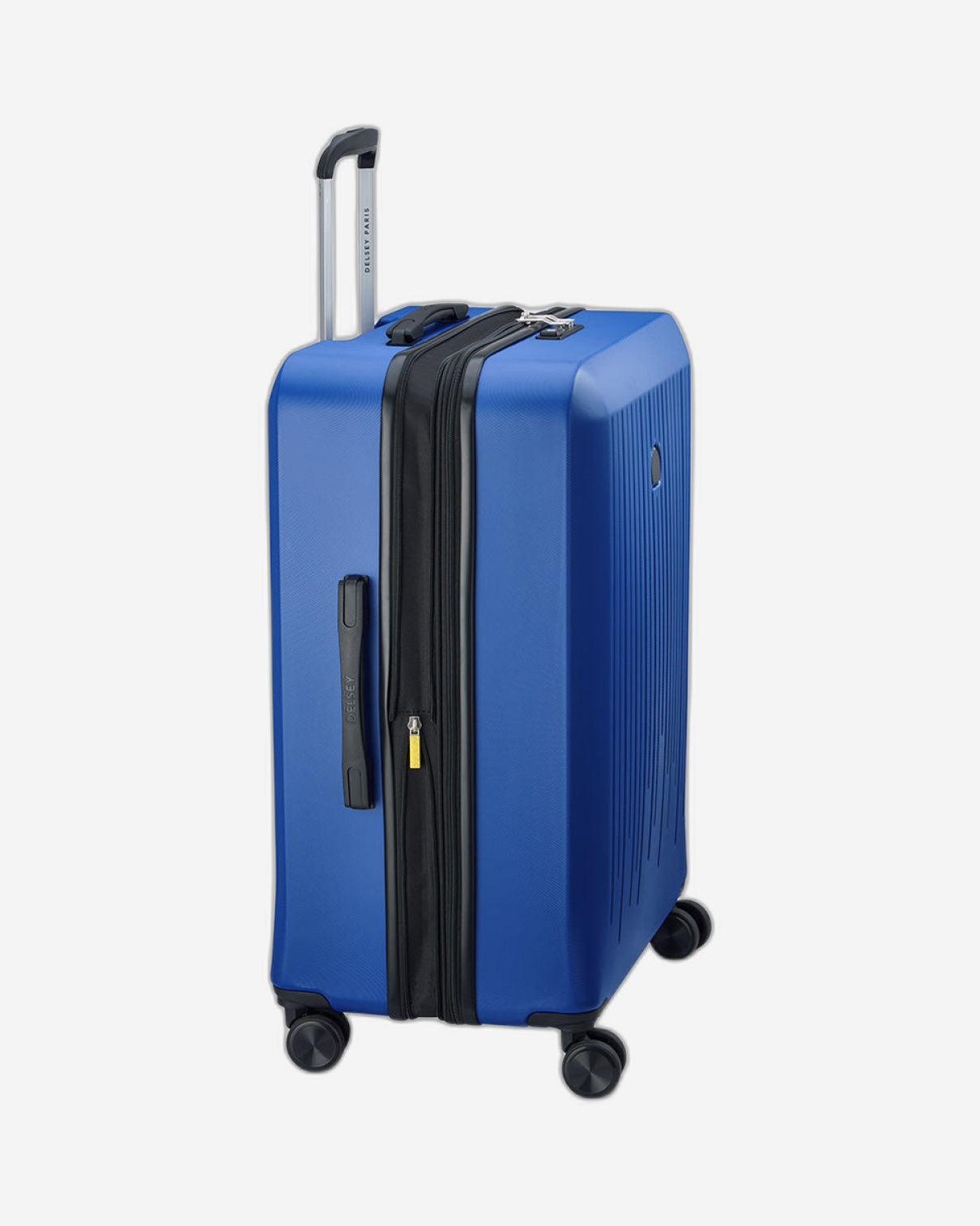 Delsey Paris Christine Hardcase 4 Double Wheel Expandable Luggage Trolley