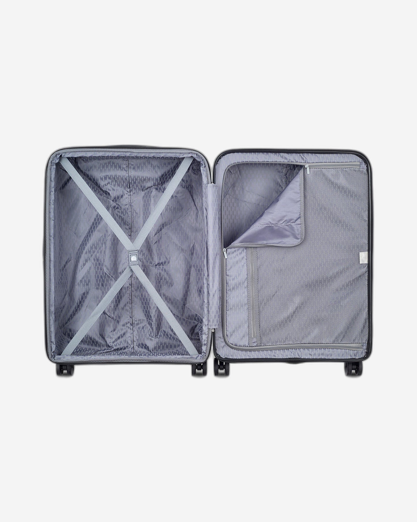 Delsey Paris Christine Hardcase 4 Double Wheel Expandable Luggage Trolley