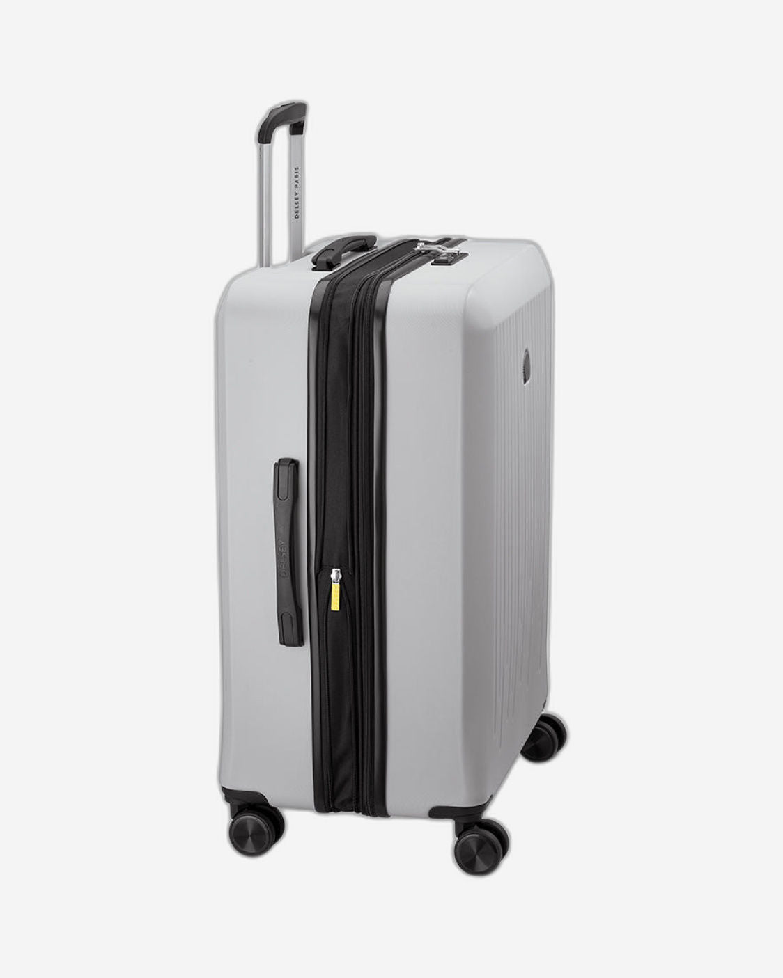 Delsey Paris Christine Hardcase 4 Double Wheel Expandable Luggage Trolley