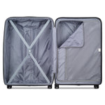 Delsey Paris Christine 3 Piece Set 4 Double Wheel Expandable Trolley