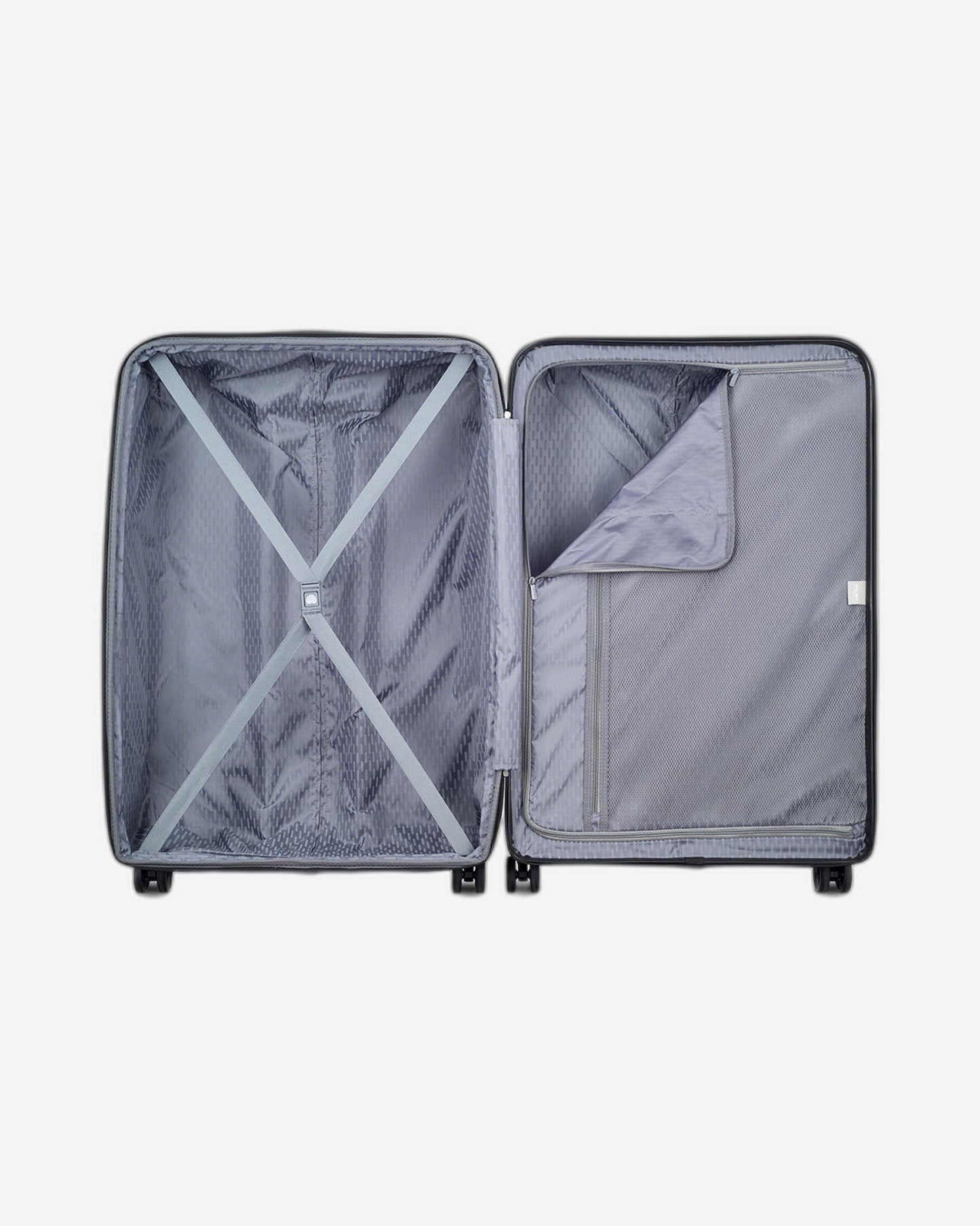 Delsey Paris Christine Hardcase 4 Double Wheel Expandable Luggage Trolley