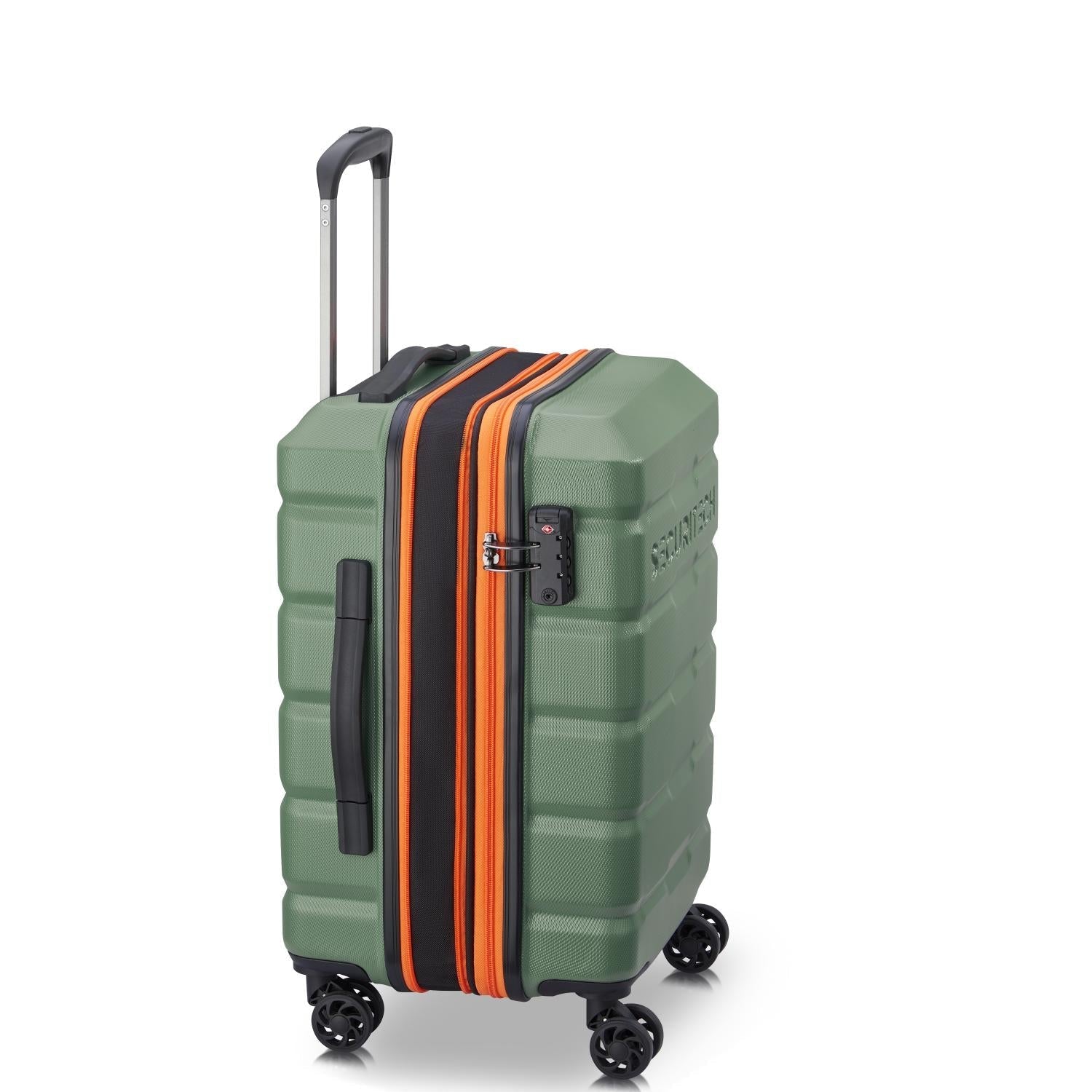 Delsey Citadel Hardcase 4 Double Wheel Expandable Trolley Luggage