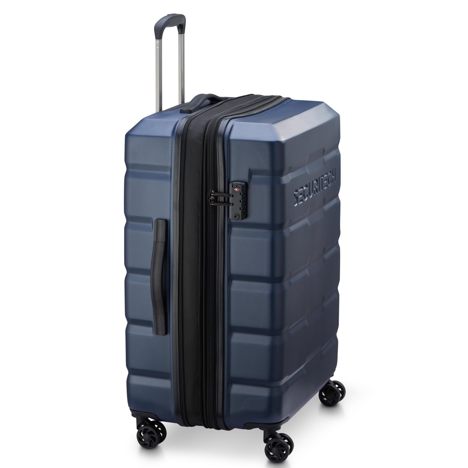 Delsey Citadel Hardcase 4 Double Wheel Expandable Trolley Luggage